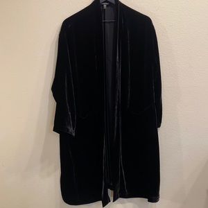 Eileen Fisher Black soft kimono/ cover